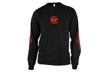 Image of Surefire Long Sleeve Shirt, Black, Surefire, 2XL