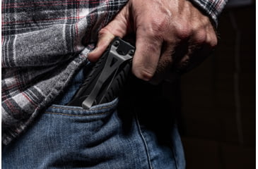 Image of SureFire PLR-C Stiletto Pro II Rechargeable Pocket Light, Multi-Output, 1500 Lumens, Dual 14mm High-Candela Reflectors, Black, PLR-C