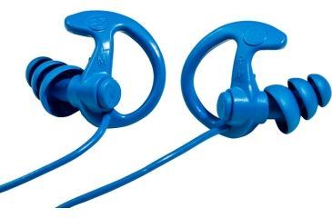 Image of SureFire Sonic Defender Cobalt Max Earplugs, Blue, Large EP9-BL-LPR