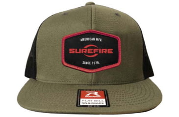Image of SureFire SUREFIRE LOGO SNAPBACK, OD/Black, OS, HAT-PTH-SFL