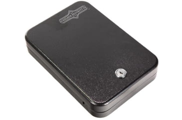 Image of Surelock Security 9.5in Nighthawk Mobile Vault II - Key Lock, Black Powder Coating, 3KEYMLBL