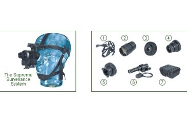 Image of ATN Night Vision Supreme Surveillance System Pack for ATN Patriot - NV Goggle Kit