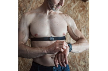 Image of Suunto Smart Heart Rate Sensor, Black, Medium, SS050579000