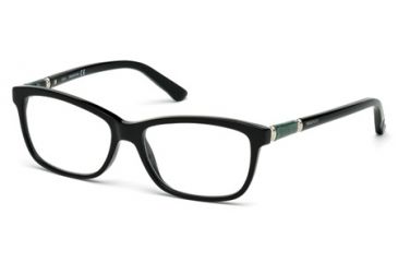 Image of Swarovski SK5158 Eyeglass Frames - Shiny Black Frame Color