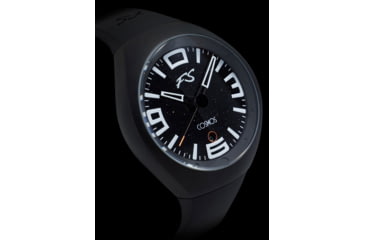 Image of Szanto Icon Frank Stephenson Cosmos Watches, Black Dial, Black Strap, Black, One Size, IC-FS-9001