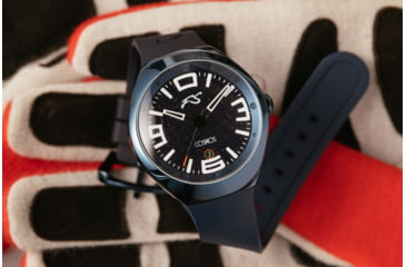 Image of Szanto Icon Frank Stephenson Cosmos Watches, Blue Dial, Blue Strap, BLUE, One Size, IC-FS-9003