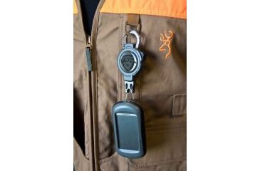 Image of T-Reign Retractable Gear Tether Hunting Series, Xtra Duty, 14oz w/ 36in Kevlar Cord, Carabiner, Camo, Large 0TRG-241