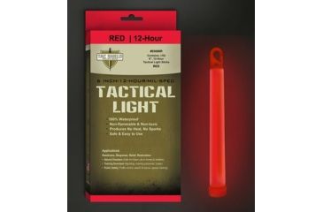 Image of Tac Shield Tactical 12 Hour Light Stick, Red, 10 Pack 03086R