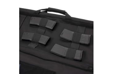 Image of Tac-Six 34in Lockable Cohort Vertical Tactical Gun Case, Backpack Straps &amp; Conceal Carry Pocket, Black, 10824