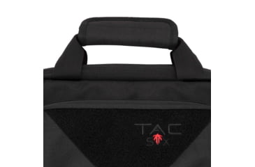 Image of Tac-Six 34in Lockable Cohort Vertical Tactical Gun Case, Backpack Straps &amp; Conceal Carry Pocket, Black, 10824