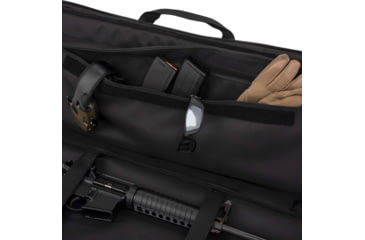Image of Tac-Six 34in Lockable Cohort Vertical Tactical Gun Case, Backpack Straps &amp; Conceal Carry Pocket, Black, 10824