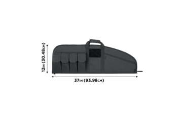 Image of Tac-Six Pride6 Combat Tactical Rifle Case, Black, 37in, 10642