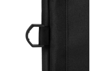 Image of Tac-Six Tac-Six Polyester Ghost Vertical Tactical Gun Case w/Backpack Straps and Pocket, Lockable, Zipper, 34in Long, Stitched Webbing Handle, Padded Lining, Black, 10831