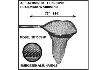 Image of Tackle Factory Almn Poly Crab Net W/Telecpng 823963