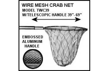 Image of Tackle Factory Almn Wire Crab Net W/Telescpng 823955