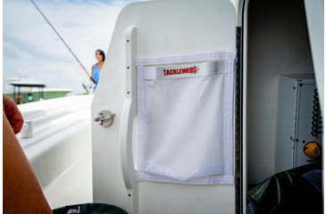 Image of TackleWebs 12&quot; Wide x 16&quot; High Hook &amp; Loop TackleWebs White, TW1216WHTV