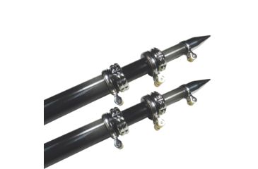 Image of TACO Marine 20' Carbon Fiber Outrigger Poles - Pair - Black 59002