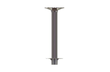 Image of TACO Marine 28.625in High Table Pedestal Post For 3in Base And Support Ribbed, Z76-9271VEL28.63-1