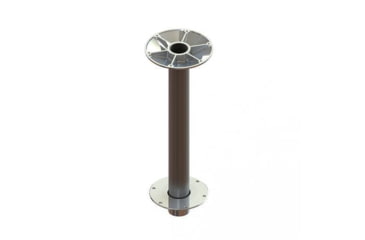 Image of TACO Marine 28.625in High Table Pedestal Post For 3in Base And Support Ribbed, Z76-9271VEL28.63-1