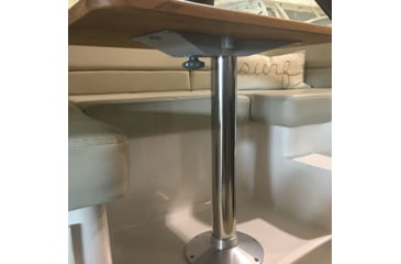Image of TACO Marine 28.625in High Table Pedestal Post For 3in Base And Support Ribbed, Z76-9271VEL28.63-1