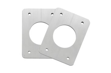 Image of TACO Marine Backing Plates f/Grand Slam Outriggers - Anodized Aluminum 42105