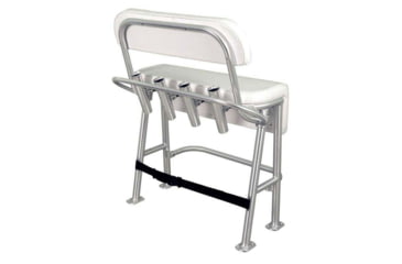 Image of TACO Marine Neptune III Seating/Leaning Post With Backrest And Grab Rail, L10-2010BSA-1