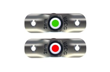 Image of TACO Marine Rub Rail Mounted LED Navigation Light Set, 2-1/2in, F38-6800D