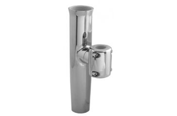 Image of TACO Marine Stainless Steel Clamp-On Adjustable Rod Holder - Fits 1-11/16" &amp; 1-15/16" O.D. Pipe 48340