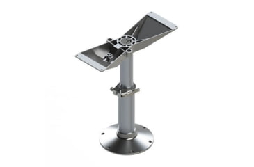 Image of TACO Marine Triton 2 Stage Adjustable Table Pedestal 19.25in To 32.25in High, Z80-2190VEL32.5-PM
