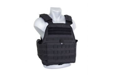 Image of TacProGear Berst Plate Carrier / Carrier Only, Black, Small, V-BERST1-BK-SM