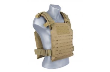 Image of TacProGear Soturi Plate Carrier / Carrier Only, Coyote Tan, One Size, V-SPC1-CT