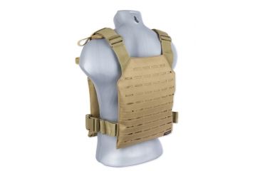 Image of TacProGear Soturi Plate Carrier / Carrier Only, Coyote Tan, One Size, V-SPC1-CT
