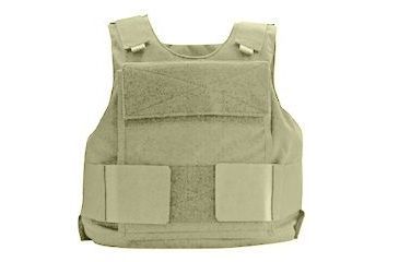 Image of Tacprogear Standard Tactical Vest, Carrier Only, Coyote, X-Large V-STV1-CT-XL