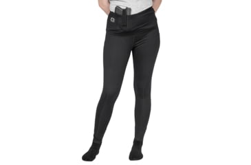 Image of Tactica Defense Fashion Athletic Concealed Carry Leggings, Black, Extra Large, TT-ATHLGNG-BK-XL