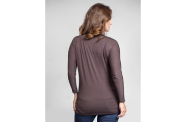 Image of Tactica Classy Concealment Two Piece Top, Brown, ExtraSmall, TT-SHR-TST521-BR-XS