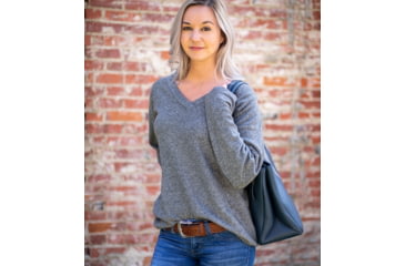 Image of Tactica Concealment Pro Merino Sweater - Womens, Grey, Large, TTSWTR2018M041801SDGYL