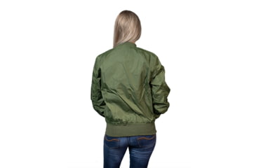 Image of Tactica Flight Jacket - Womens, Green, Medium, TT-JCKT-RX18041-GN-M
