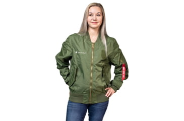 Image of Tactica Flight Jacket - Womens, Green, Medium, TT-JCKT-RX18041-GN-M
