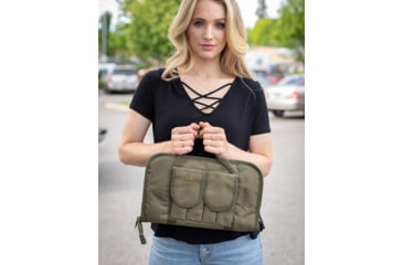 Image of Tactica Pistol Bag, LQ13199, Green, TT-PSTLBG-LQ13199-GN