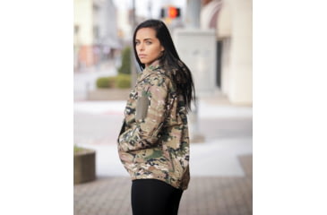 Image of Tactica Soft Shell Jacket - Womens, Camo, ExtraLarge, TT-JCKT-18063-CAMO-XL