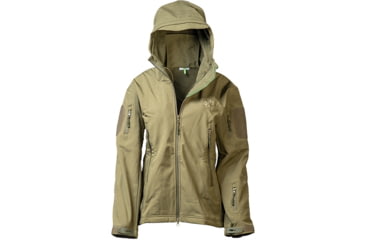 Image of Tactica Soft Shell Jacket - Womens, Green, Small, TT-JCKT-18063-GN-S