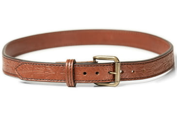 Image of Tactica Tactica, Gun Belt, Embossed, Large, 1-1/4in, Steel Core, Brown, TT-DB-EMSSD-BR-L-125-SC