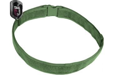 Image of Tactical Assault Gear Duty Belt, Large 38-43in Waist, Ranger Green 812546