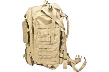 Image of Tactical Assault Gear Sniper Pack w/ Sternum Strap &amp; 2 Ammo Pouches, Coyote Tan 811898