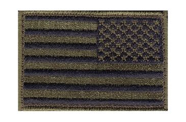 Image of Tactical Assault Gear USA Flag Patch, Right, Olive Drab 811706