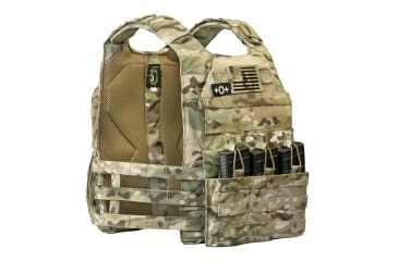 Image of Vanguard Plate Carrier Set w/ Skeletal Cummerbund, Multicam, XL