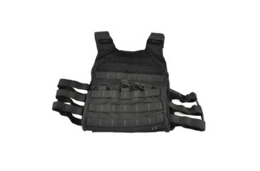 Image of Tactical Assault Gear Vanguard Plate Carrier Set w/ Skeletal Cummerbund, Black, Medium 831327