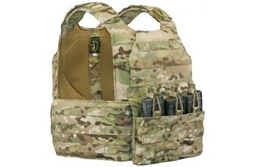 Image of Vanguard Plate Carrier Set w/ Standard Cummerbund, Multicam, Medium