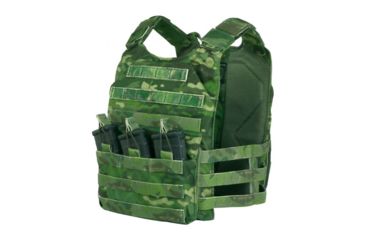 Image of Tactical Assault Gear Vanguard Skeletal Plate Carrier Set w/Cummerbund, Medium, Mc Tropic 835905