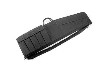Image of Uncle Mike's Law Enforcement Tactical Rifle Case, 41x10in w/ 5 Magazine Pouches - Black - 52141